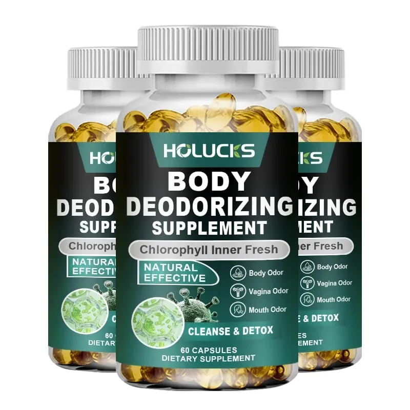 Chlorophyll Capsules Supplement Body Deodorizing & Internal Cleanse Support Digestion Gut & Skin Health Energy Boost — image 8