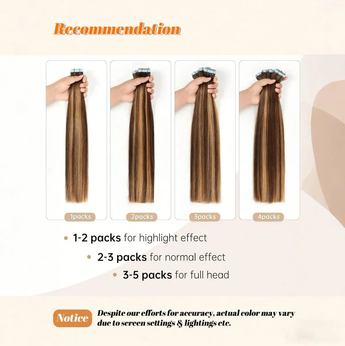 Jessie's Wig #4P27 Piano Highlight 16-26 Inches 50g 20pcs/pack Tape In Human Hair Extensions Real Human Hair Silky Straight — image 6