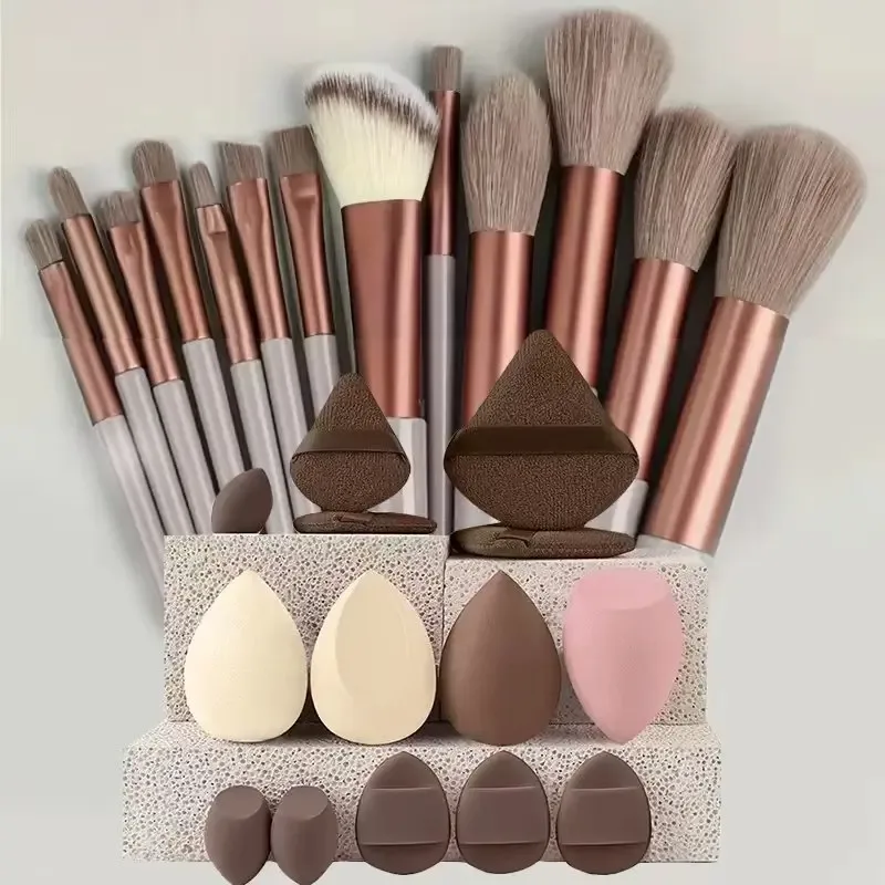 Makeup Brushes Set Premium Synthetic Kabuki Brushes Foundation Concealer Powder Blush Blending Face Eyeshadow Cosmetic Brushes S — image 29
