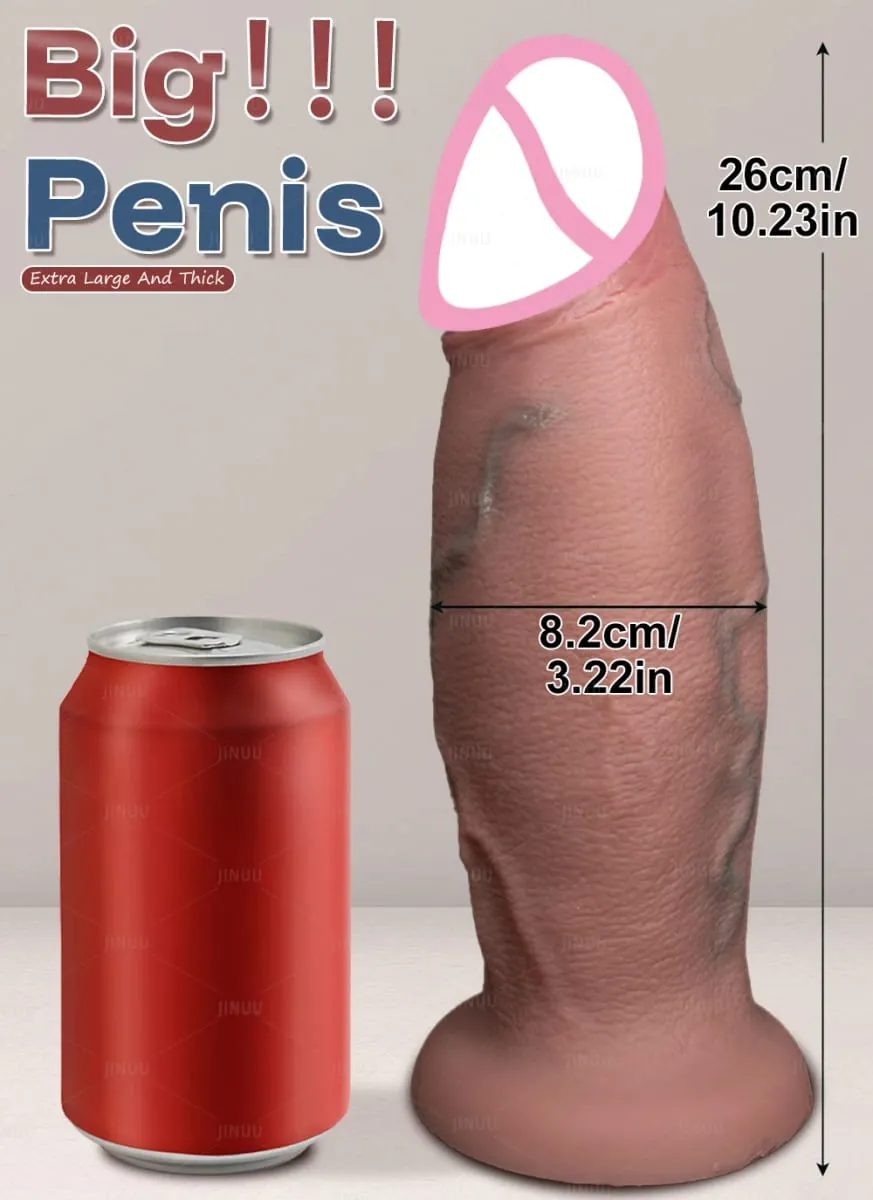 Τεράστια ρεαλιστική Dildo Fantasy Long πέους Big Dick Βεντούζα Dildos για γυναίκες Γίγαντα πρωκτικά παιχνίδια σεξ Dildo για γυναίκες Άντρες Gay — image 4
