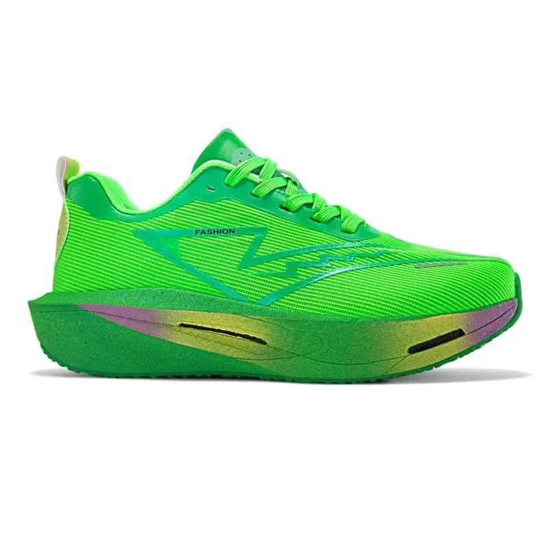 Men Running Shoes Carbon Board Marathon Sports Speciality Breathable Lightweight Women's Comfortable Athletic Nonskid Sneakers