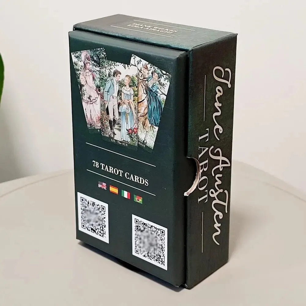 12*7cm Jane Austen Tarot in Rigid Box - A Regency Romance Divination Deck for Literature Lovers 78-Card Deck — image 3