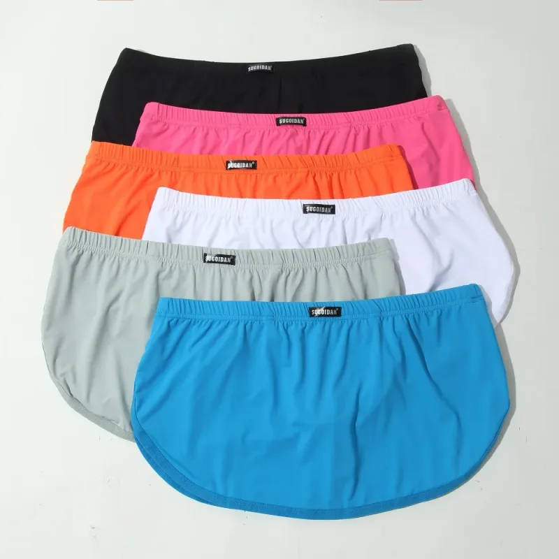 Front and rear independent two-piece silky pajama pants wholesale and foreign trade agency men's home underwear — image 1