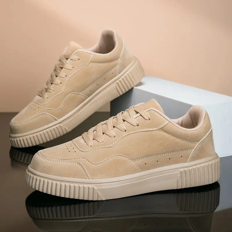 Unisex Sneakers Casual Board Shoes Men Chunky Platform Footwear Women Classic Lace Up Skate Shoes Lightweight Trendy Sneakers — image 7