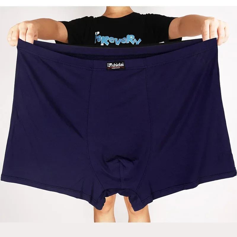 Boxershorts masculino calcinha modal 200kg macio 13xl roupa interior masculina plus size 12xl jumbo solto 9xl 5xl vermelho preto grandes boxers