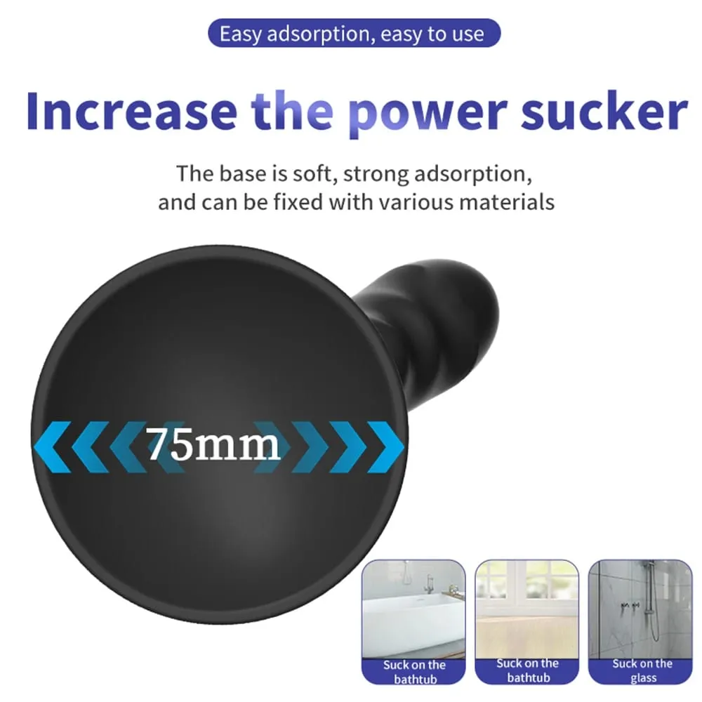 Vibrador de silicone falso pau pênis grande anal butt plug ventosa massageador de próstata masturbador feminino brinquedos sexuais adultos para mulher — image 3