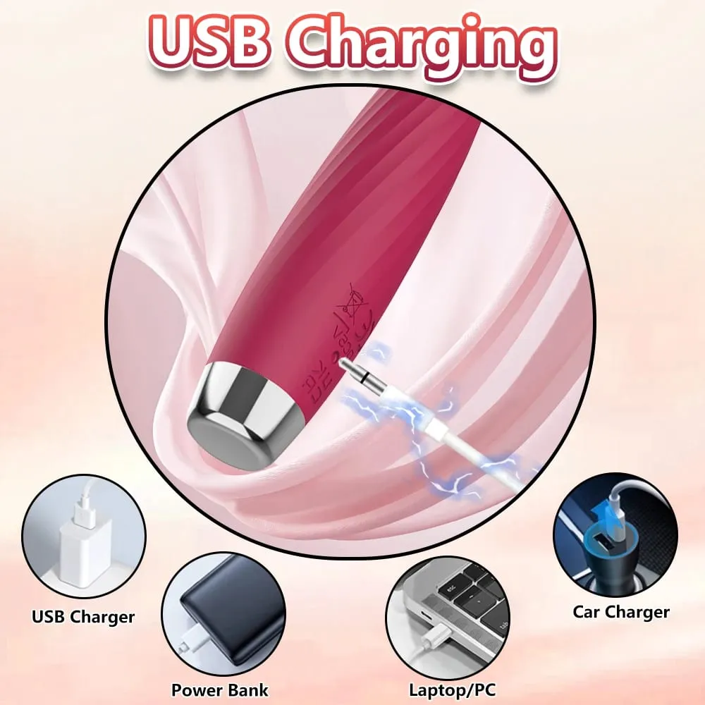 Beginner G Spot VibratorNipple Clitoris Stimulator Multi Frequency Ultrasonic Vibration Dildo Erotic Fast Orgasm Adult Sex Toys — image 5