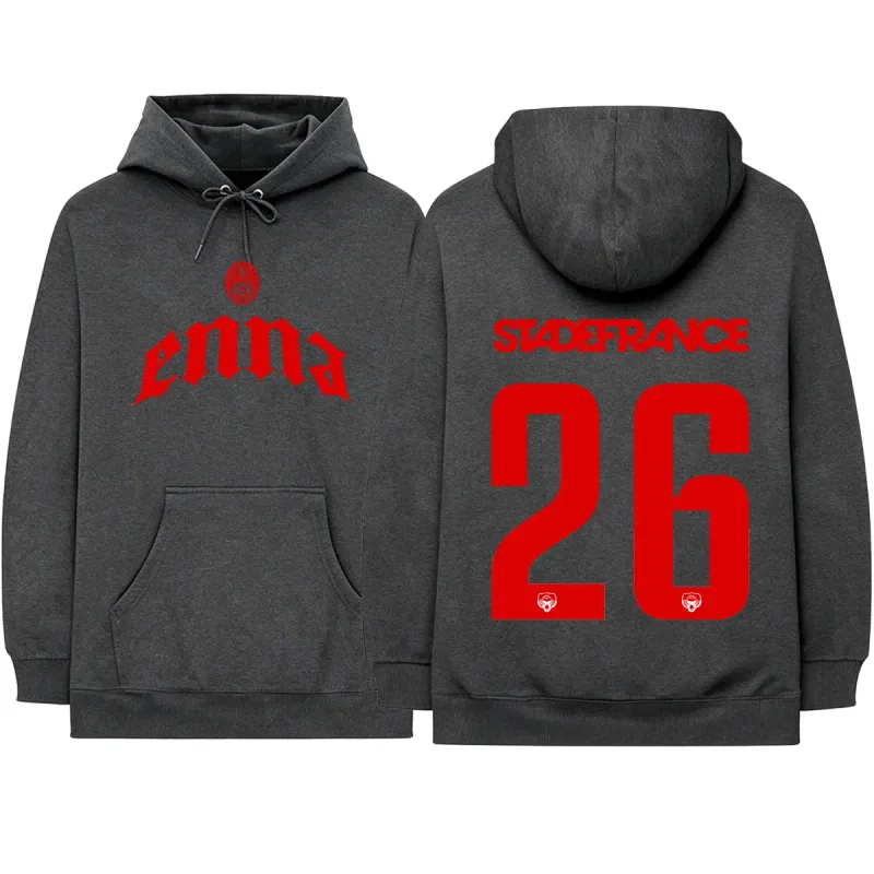 Rapper PLK Stade De France 2026 Tour Hoodies Men's Clothing Fashion Hip Hop Pullovers Fleece Long Sleeves Oversized Sweatshirts — image 16
