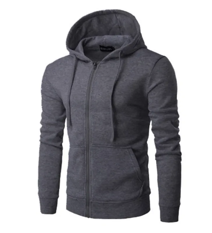 spring autumn Men Sweatshirts Long Sleeve Hoodie Zipper cardigan Male/woman Hoodies Sweatshirt Slim Fit Hoodie Male Clothing — image 5