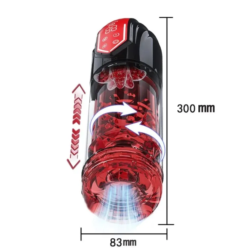Masculino automático girar mastubador sucção boquete máquina masturbação copo brinquedos sexuais bens adultos para homens masturbar suprimentos — image 6