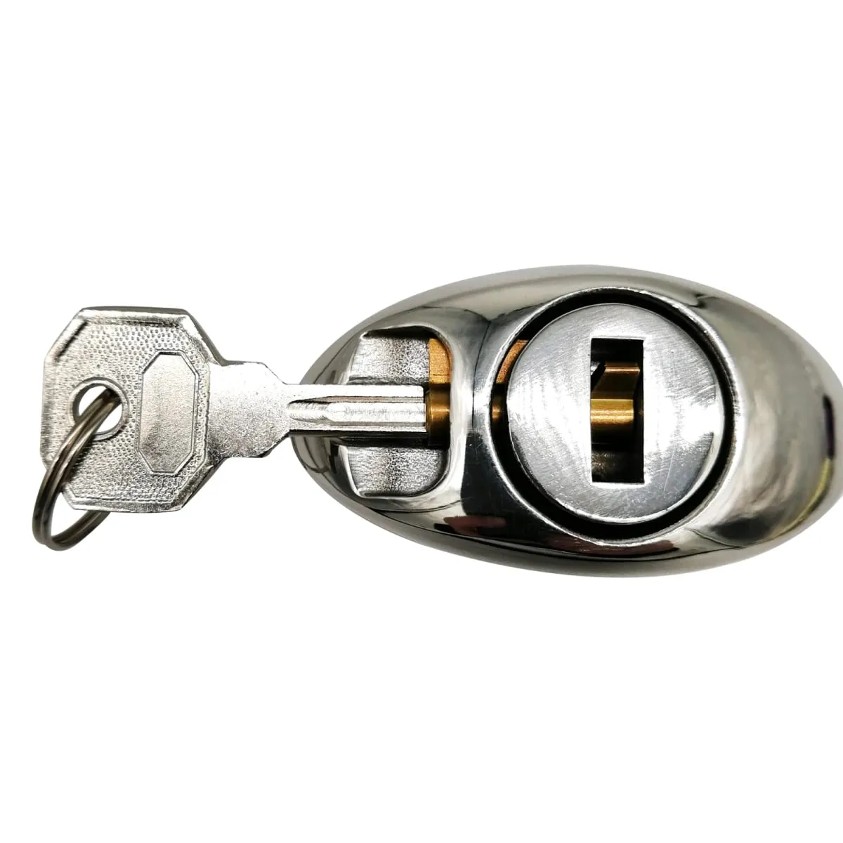 Stainless Steel Anal Lock Anal Vaginal Dilator Openable Anal Plugs Heavy Anus Beads Lock Sex Toys Adult Game 096 — image 6