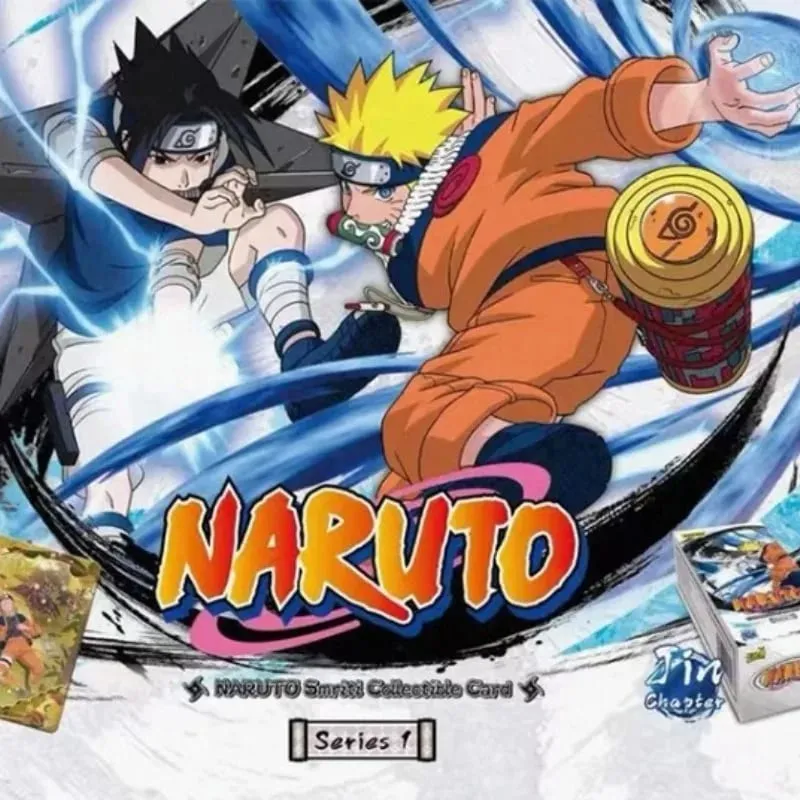 Genuine Naruto English Version Sreies2 T2W9 T4W6 Booster Box Anime TCG Rare CR Ninja World Collection Cards Kids Toy Gift — image 4
