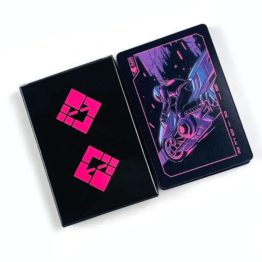 New Oracle Cards A 40 Cards Cyberpunk Oracle Cards For Modern Mystics Perfect For Meditatio Divination & Gift Giving — image 3