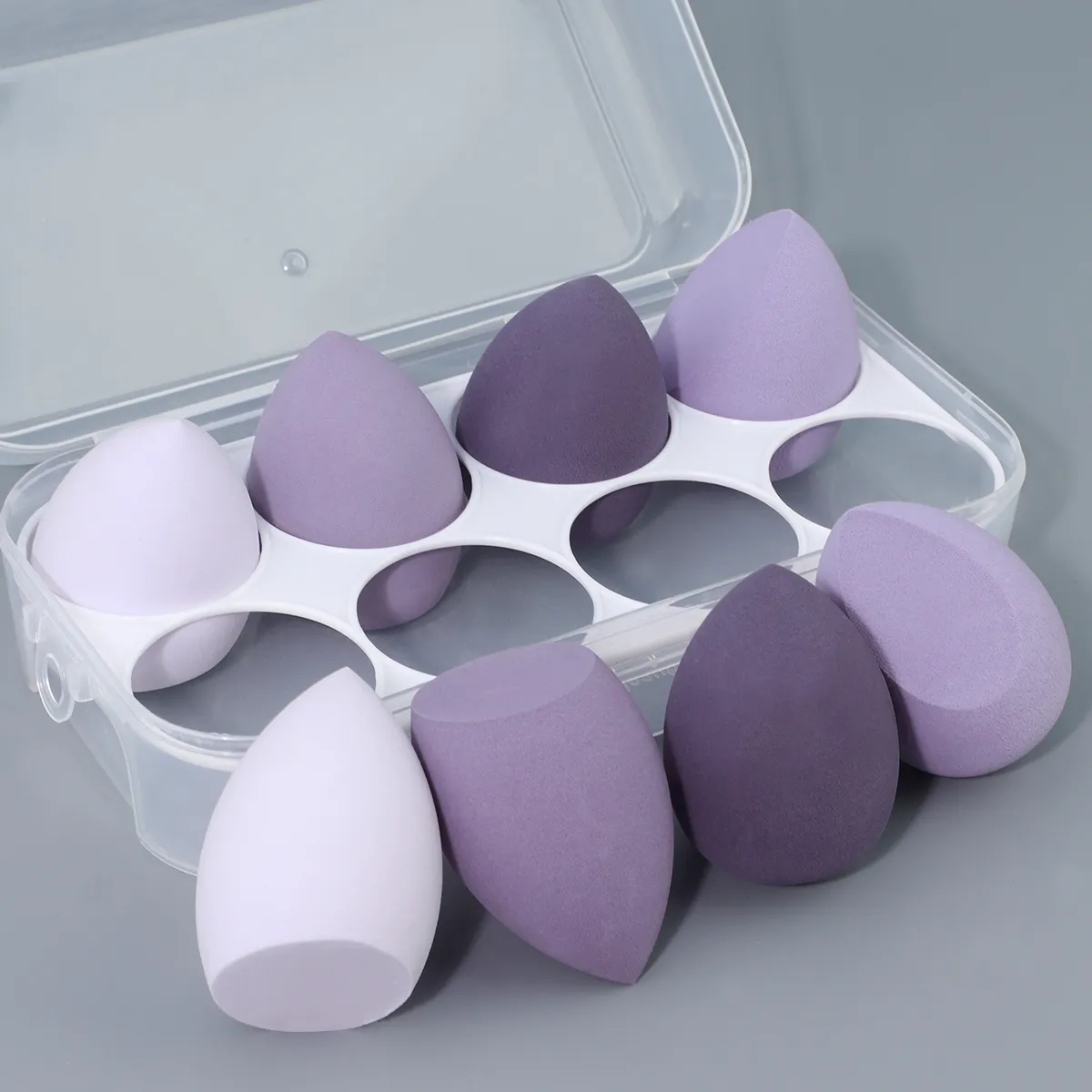 4/8pcs Cosmetic Puff Makeup Sponge Blender Beauty Egg Soft Foundation Sponges Powder Puff Women Make Up Accessories Beauty Tools — image 5