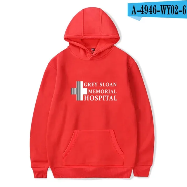 Harajuku Gray's Anatomy Tumblr Greys Anatomy printed Hoodies Sweatshirts Men/Women Comfortable Sweatshirt Adult/Child Pullovers — image 36