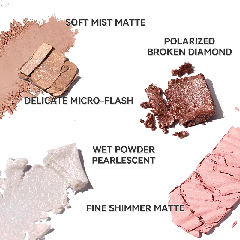 27-Shade Mult Eye Shadow Matte Pearlescent Glitter Large Plate Blush High-Gloss Multi-Functional Contouring New Style — image 5