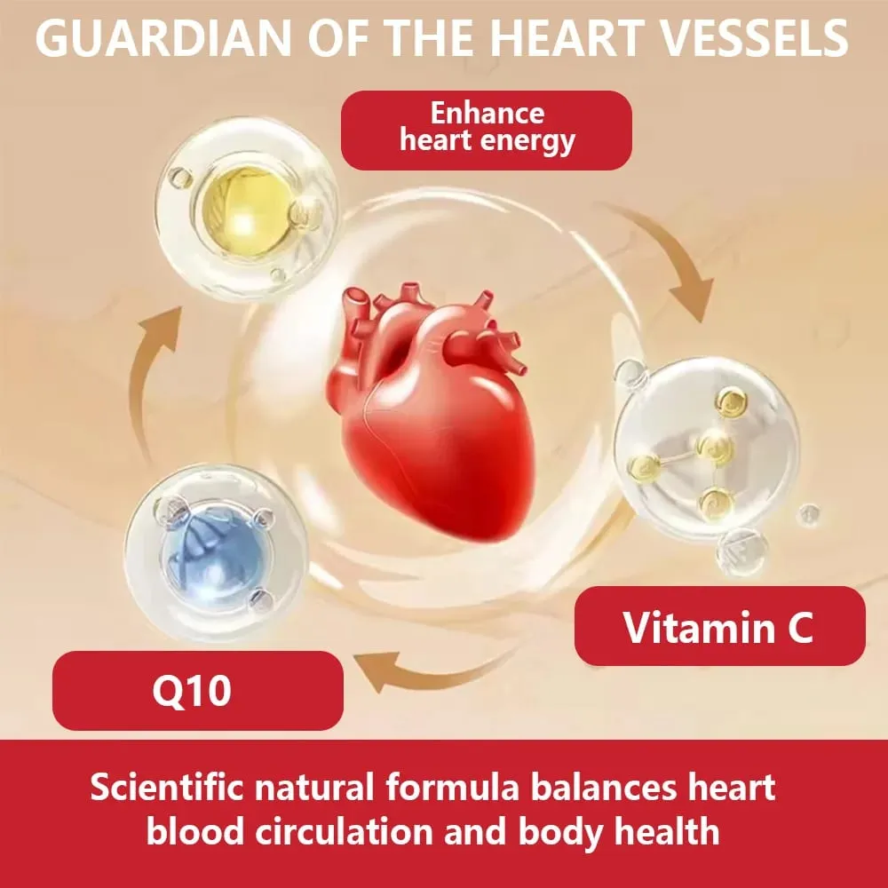 Ubiquinol CoQ10 Vegetable Softgels 1000mg Natural Antioxidant Supplement Cardiovascular Skin & Energy Wellness Support — image 3