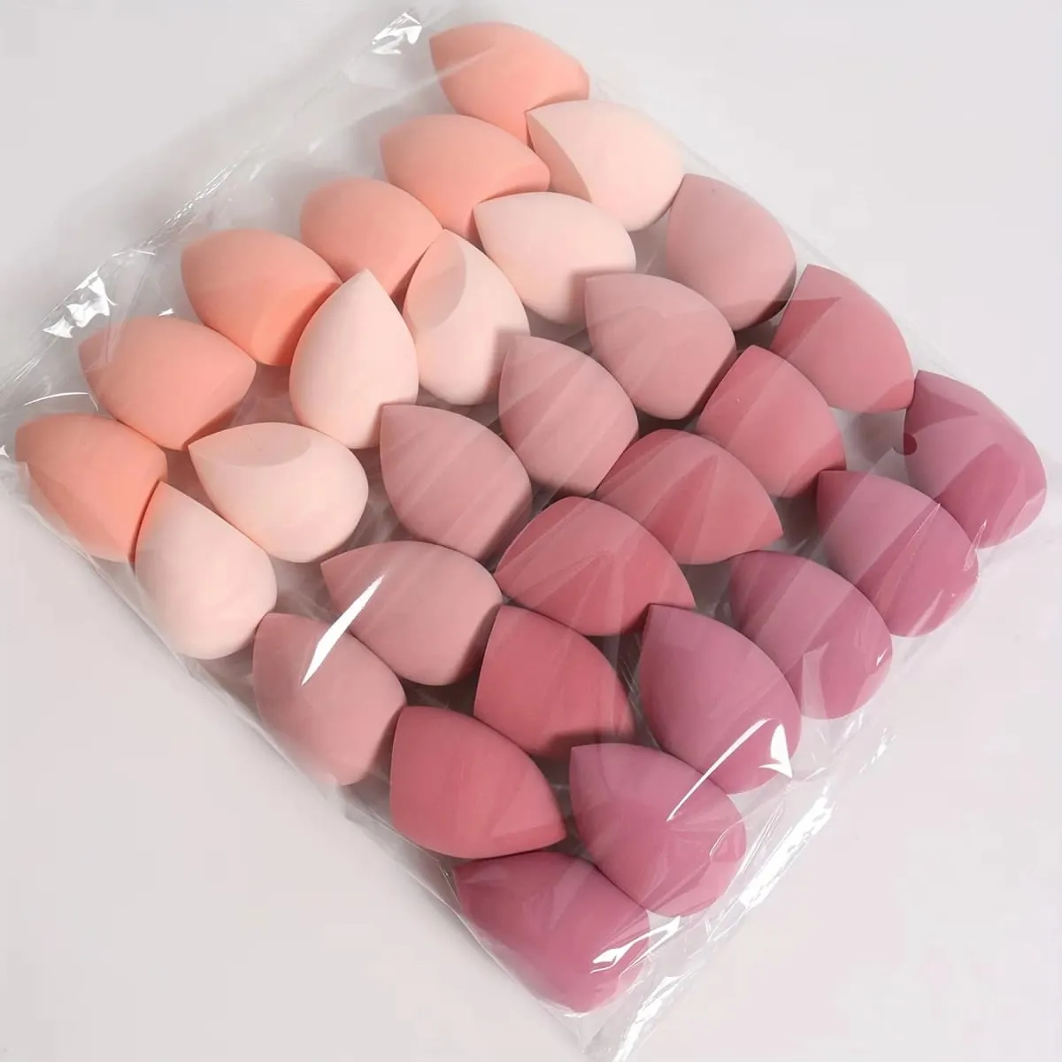 4/8/16pcs Cosmetic Puff Set Beauty Egg Wet And Dry Dual-Use Egg Makeup Foundation Sponge Air Cushion Puff Soft Makeup Tools — image 1