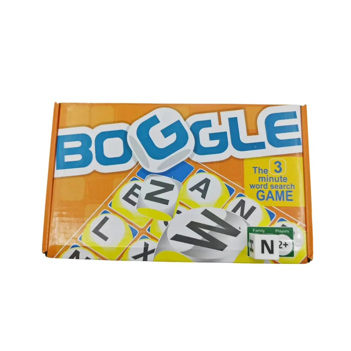 "Boggle: the Fast-Paced 3-Minute Word Search Dice Game" Word Spelling Game Dice Spelling Game Letter Puzzle Interactive Board Game Ideal for Parties Perfect as a Holiday Gift.