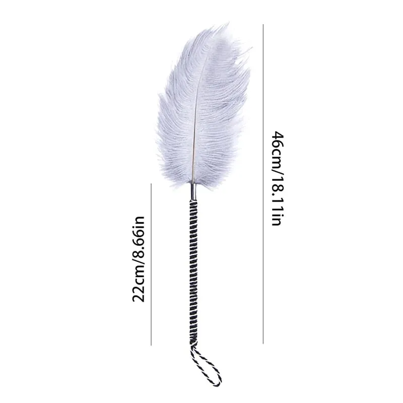 [YA]Flirting Clitoris Tickle Feather Erotic Whip Spanking Adult Sex Toys For Women Product Teasering Nipple Erotic Accessory