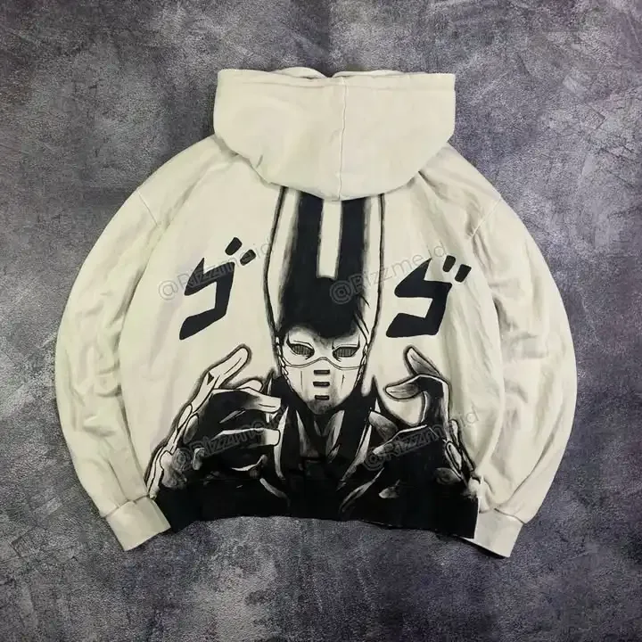 Y2k Jojo Bizarre Adventure Hoodies Women Anime Jackets Hoodie Harajuku Streetwear Pullover Sweatshirt Men Clothing — image 30