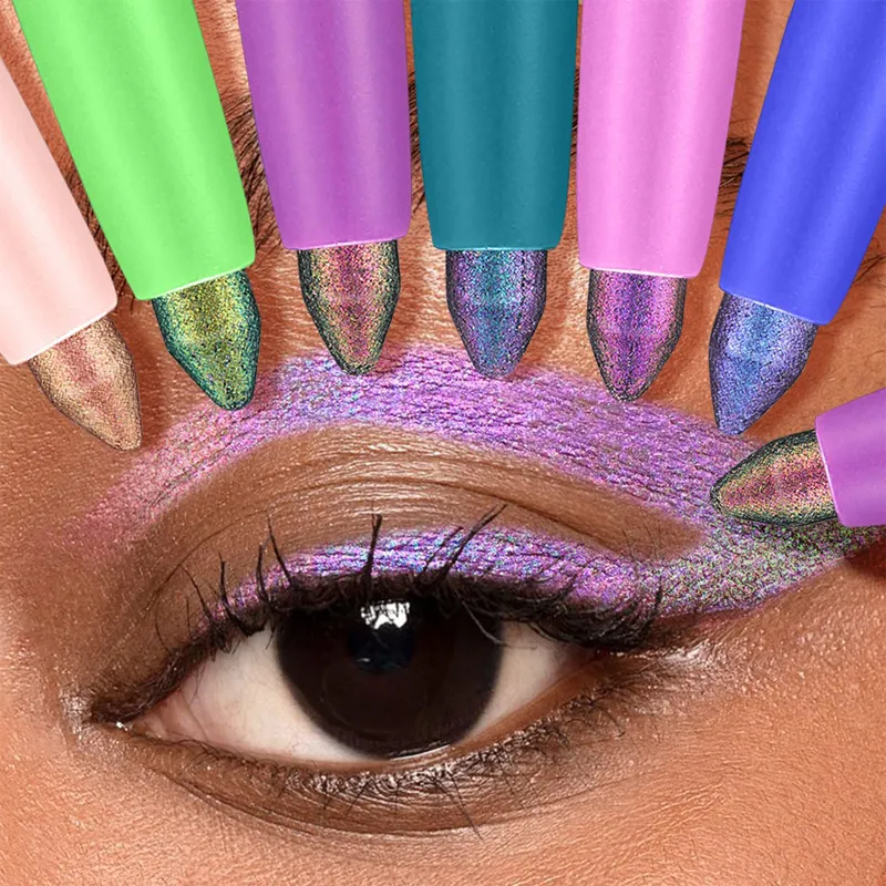 Chameleon Eyeliner Stick Pen Glitter Eyes Shadow Waterproof Shimmer Eye Liner Pen Shiny High-gloss Cosmetics Beauty Make Up — image 2