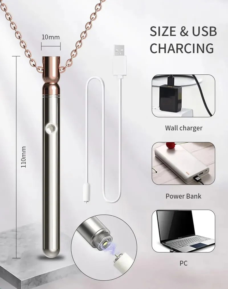 Mini Metal Bullet Vibrator For Woman Necklace Jump Egg G-Spot Massager Dildo Clitoris Stimulator Sex Toys for Adults 18 — image 6