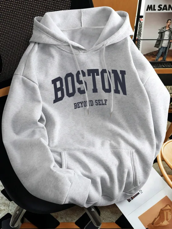 2026 New Men's Loose Hoodie Thin Spring Autumn Versatile Casual No Pilling Fade Resistant — image 12