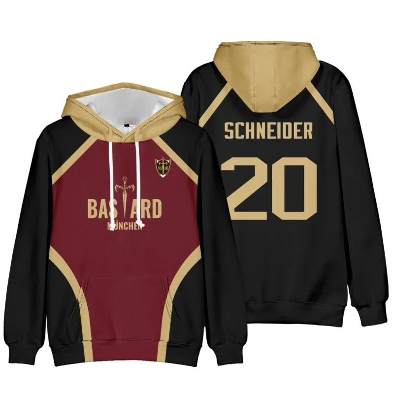 autumn Anime Hoodies for Men football hoodie 100% polyester winter Men's clothing graphic hoodies ventilate outdoor sports tops — image 4
