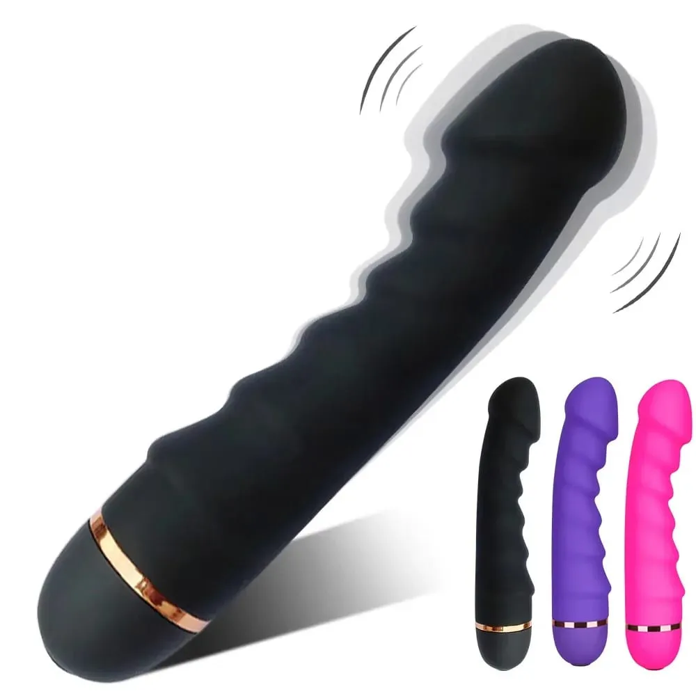 Vibrador de silicone macio com 20 modos, pênis realista, motor forte, ponto g, estimulador de clitóris, masturbador feminino, brinquedos sexuais adultos — image 1
