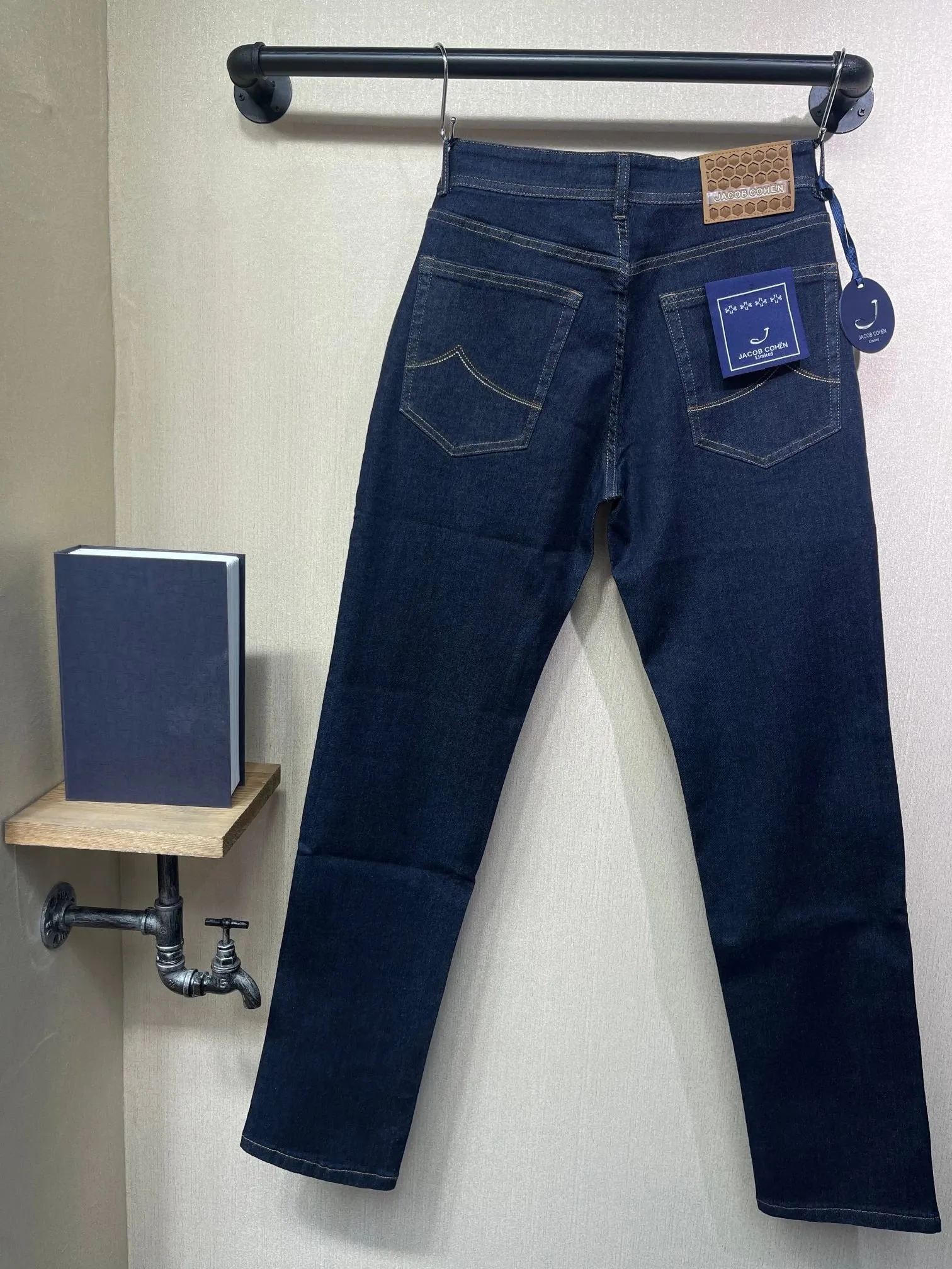 Jeans Thick Cotton Men 2025 Autumn Winter new casual warm Blue embroidery comfortable straight Big size 30-40 Pants