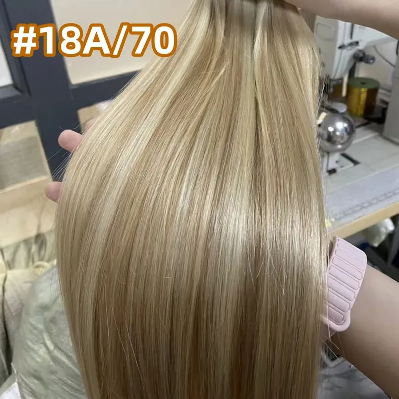 Human Hair Flat Tip Extension Remy Hair18-30inch Real Remy Silky Straight Black Brown Pre Bonded Keratin Fusion Hair