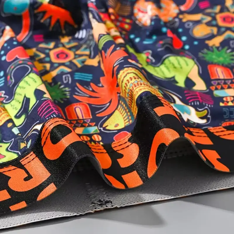 3 PCS Men's Straight-Front Underwear - Printed Design - Comfortable, Fashionable, Trendy - Men's Underwear Set — image 3