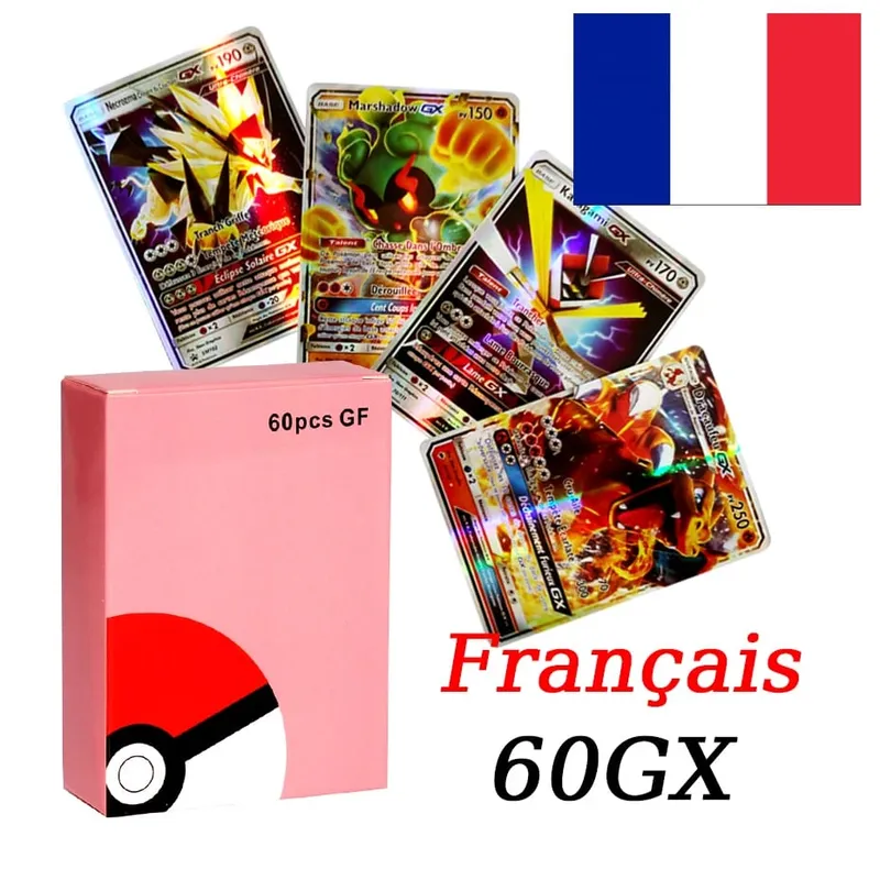 French Version Pokemon Cards VMAX V EX GX MEGA Carte Collection Battle Trainer Children's Christmas Toys Gift — image 11