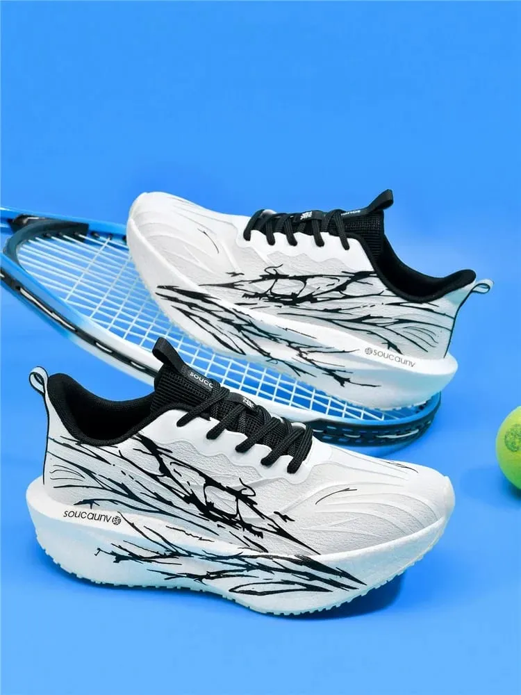 Men Sneakers Trend Casual Walking Running Shoes Basketball Sports Athletic Shoes Classic Unisex Lightweight Comfortable