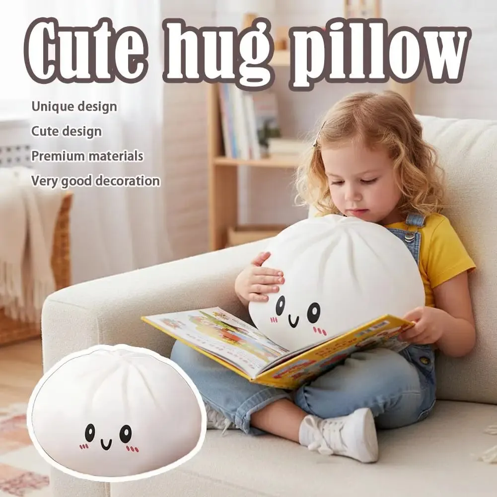 25 cm Büyük Boy Buğulanmış Doldurulmuş Topuz Squishy Oyuncak Kawaii Hamur Sıkma Duyusal Fidget Oyuncak Yumuşak Çocuklar için Yavaş Yükselen Stres Giderici