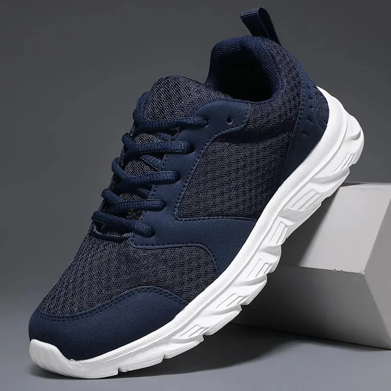 Men Sports Running Shoes Casual Marathon Breathable Lightweight Women's Comfortable Athletic Nonskid Walking Sneakers Outdoors — image 3
