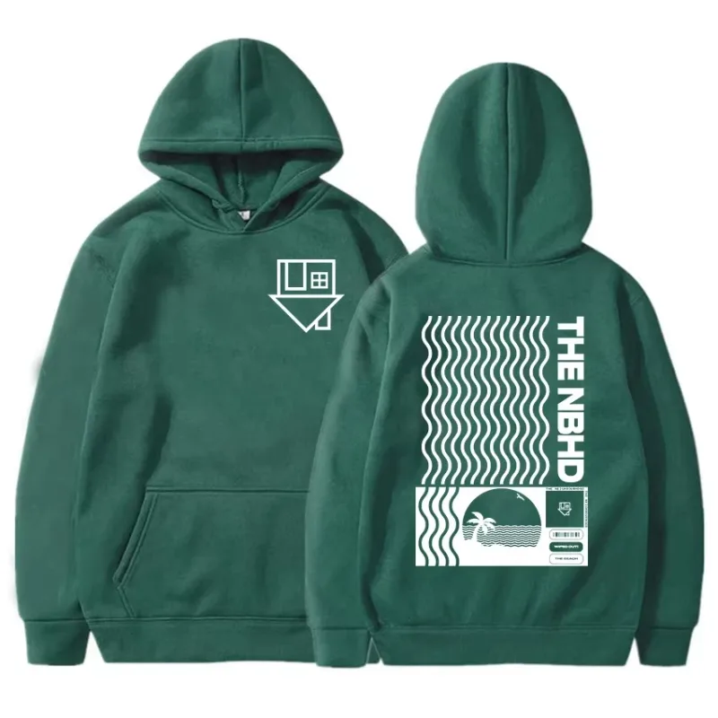 Album Wiped Out Printing Hoodies NBHD The Neighbourhood Band Sweatshirts LongSleeve Hooded Pullovers environmental protection — image 23