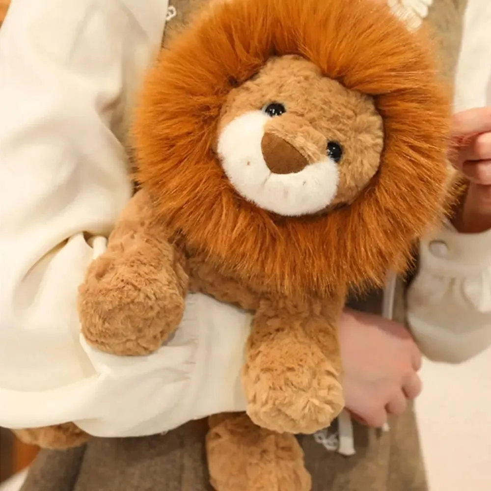 Creative Gift Soft Lion Stuffed Animal Plush Pillow Cute Emotional Support Stuffed Animals Plush 13.8inch Plush Toy — image 2