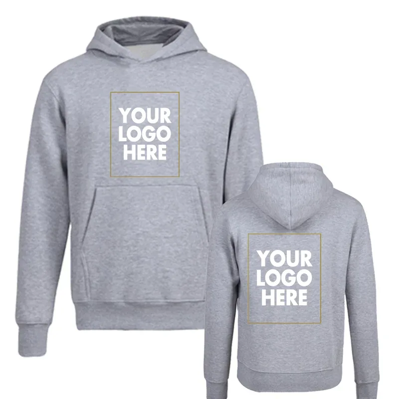 Customized Men Women Sweatshirt Pullovers Men's Hoodies Custom Hoodie Personalized Logo Diy Tops Unisex Sweetshirts Clothes