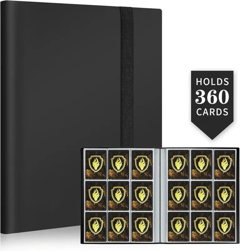 NEW Cards Albums 160/360 Capacity Pocket Holder Binders Protector Sleeve For Pokemon Yugioh Baseball Football Sports Game Card — image 8