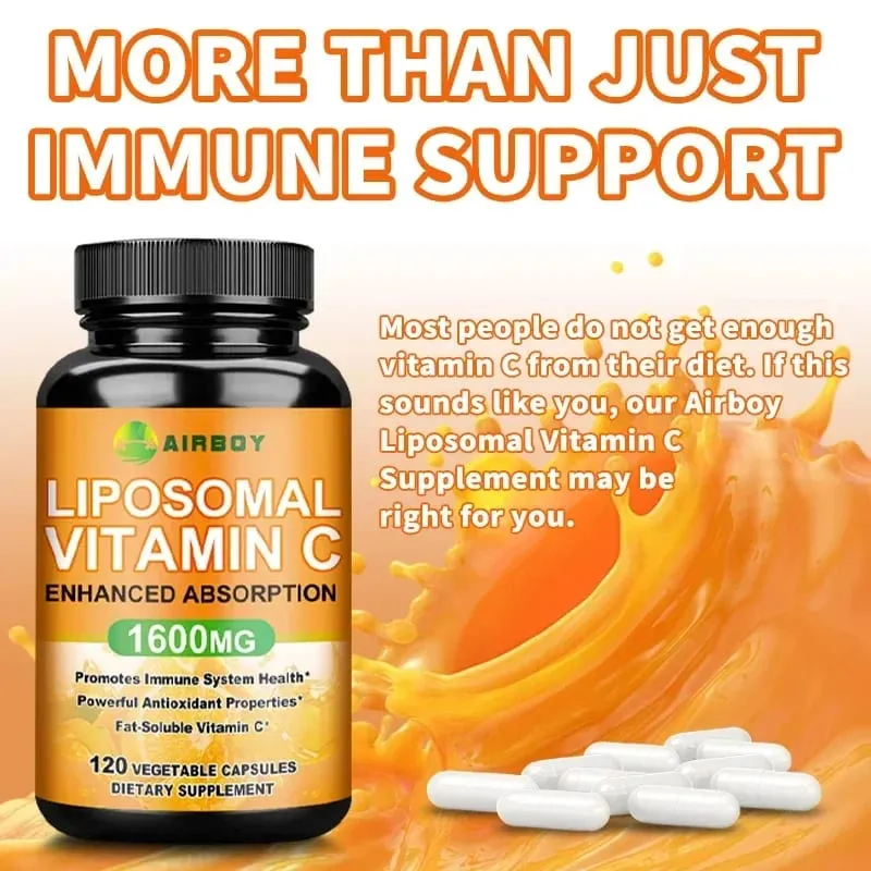 Liposomales Vitamin C – Immununterstützung, fördert die Kollagenproduktion, fördert die Fettauflösung, Antioxidans — image 6