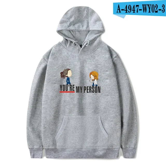 Harajuku Gray's Anatomy Tumblr Greys Anatomy printed Hoodies Sweatshirts Men/Women Comfortable Sweatshirt Adult/Child Pullovers — image 56
