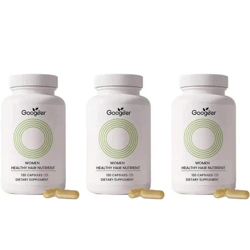 Women Hair Growth Support Capsules with Biotin Zinc Selenium Vitamins A C D3 E for Stronger Healthy Looking Hair 120 Capsules — image 9