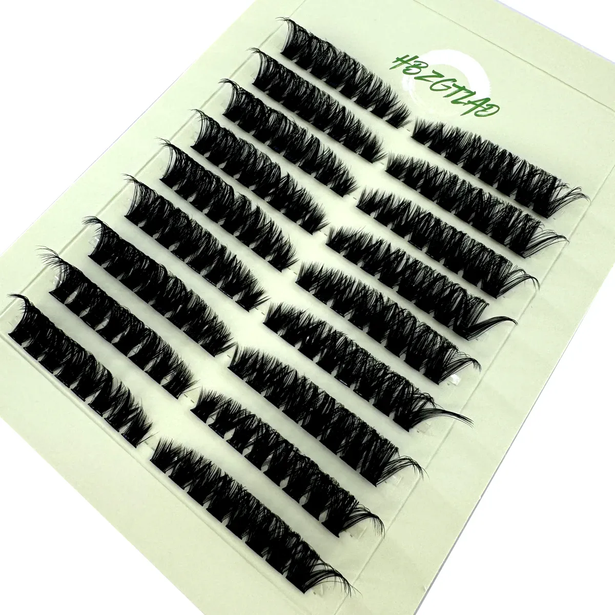 9-row fluffy curly eyelash bundle extension line 60D/80D left/right cat eye eyelash extension line can be reused — image 4