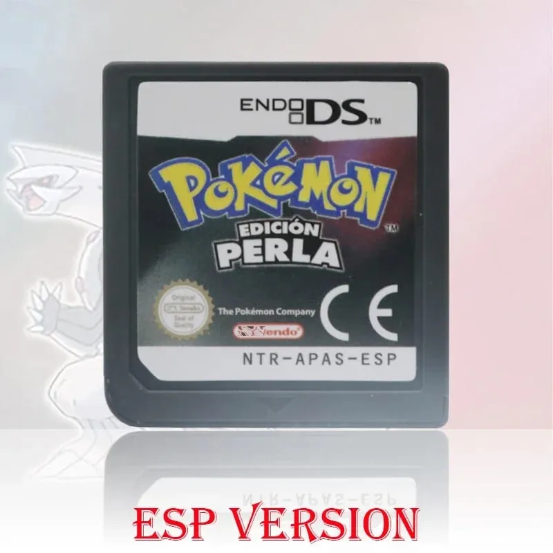 NOE/ESP/ITA/FRA/USA/EUR/AUS Version Pokemon HeartGold SoulSilver Platinum Diamond PearlVideo Game Card For DS 2DS 3DS Console — image 30