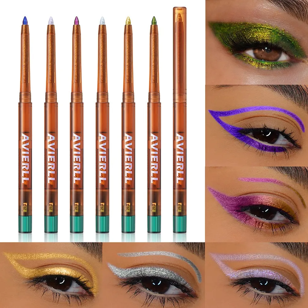 Chameleons Eyeliner Liquid Pearl Gloss Lesklá metalická linka na oční stíny Multi Chrome Color Aurora Eye Makeup Glitter Pigment — image 2