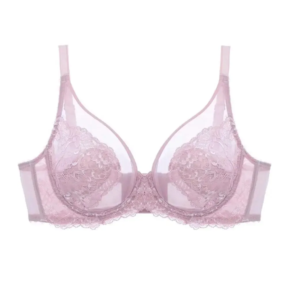 New Design Sexy Underwear Push-up Bra Ultra Thin Soft Underwire Bra Underpants Set Hottie Set Anti-sag Bra Small Boobs — image 2