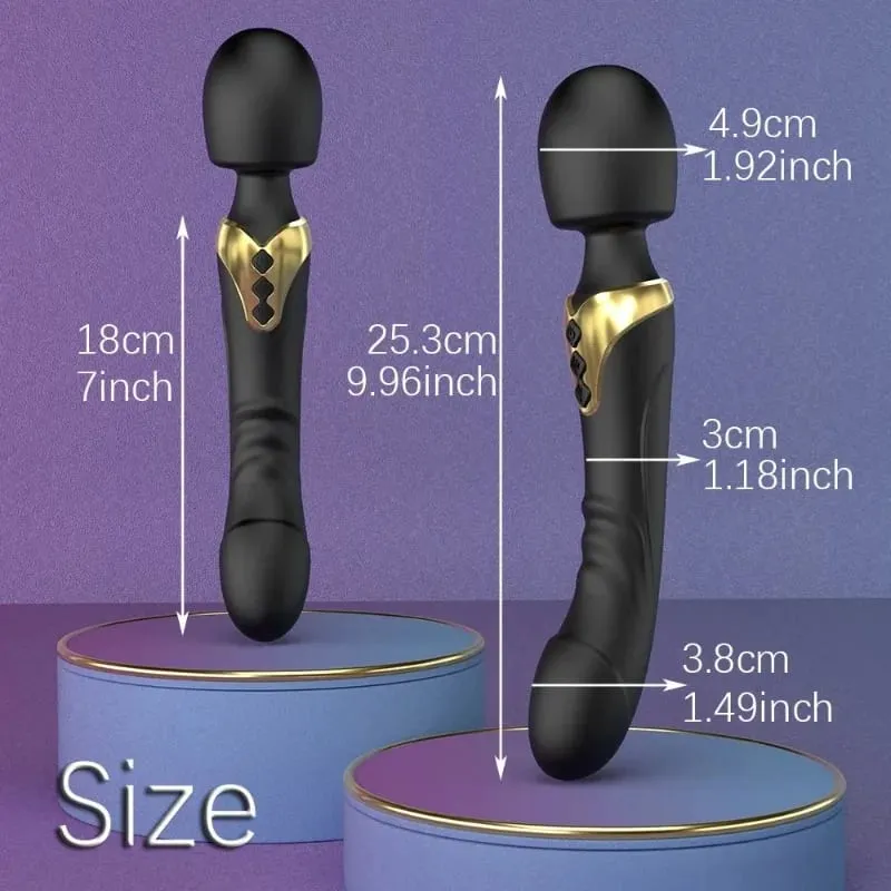 Powerful AV Magic Wand Dildo Vibrator Clitoris Stimulator Vagina Massager G Spot Masturbator Adult Sex Toys for Women — image 6