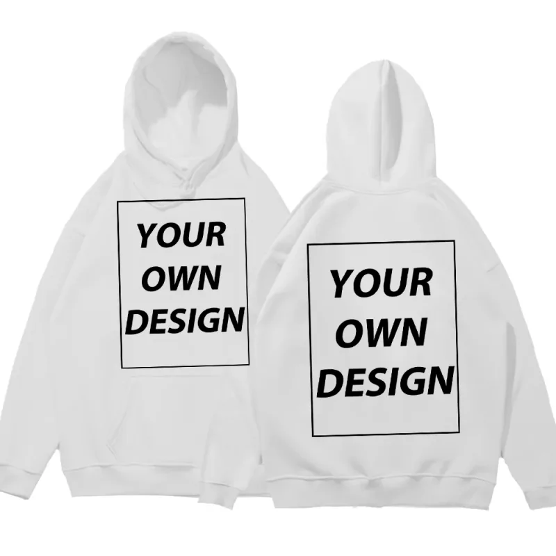 Personalizado diy impressão homem mulher outono inverno hoodies casual clássico pullovers simples confortável streetwear macio quente roupas esportivas — image 12